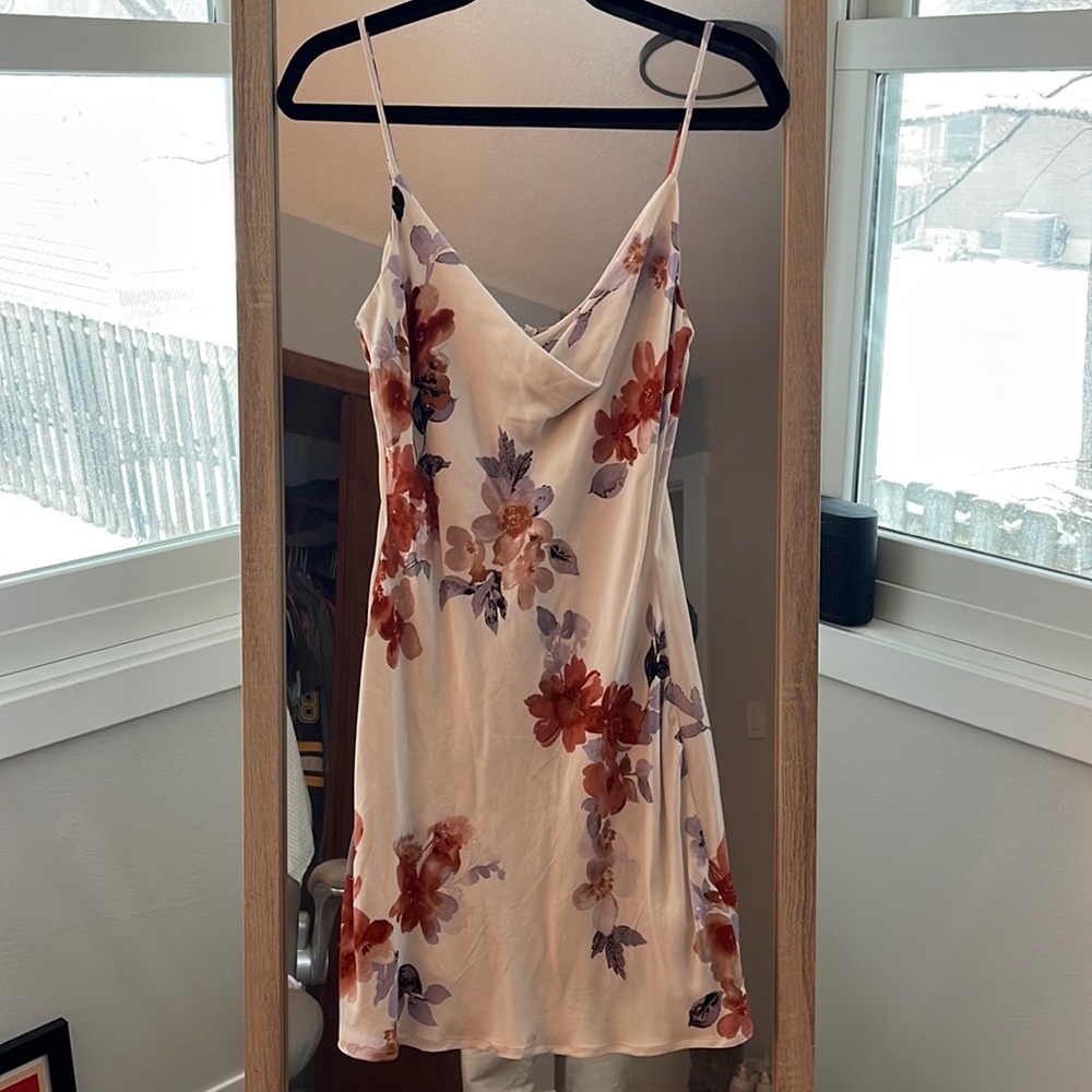 Floral mini dress